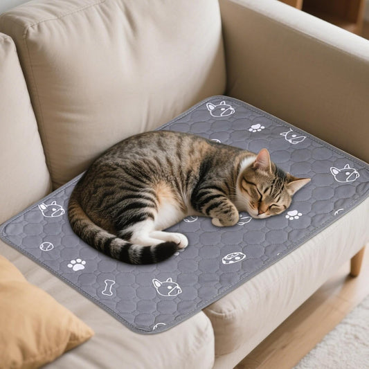 Pet Pee Pads | Urine Training Pads for Dogs,Non-Slip Washable Liners Floor Protector Pet Supplies for Potty Training Cage Liter Box Cat Bunny Small Animals Doggie