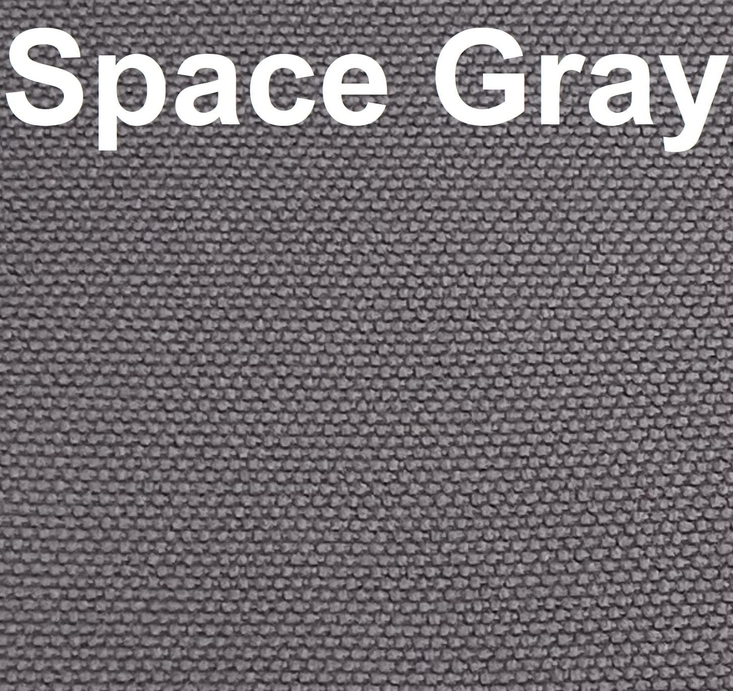 Dogbed4less Memory Foam Platform Dog Bed, Crate Mattress with Waterproof Removable Cover Large 42X28X3 Space Gray