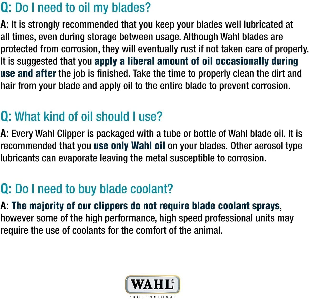 Wahl Professional Animal 30-15-10 Adjustable Blade Set Pro Ion, Iron Horse, Show Pro Plus, U-Clip, and Deluxe U-Clip Pet, Dog, and Horse Clippers - Standard (1037-400)