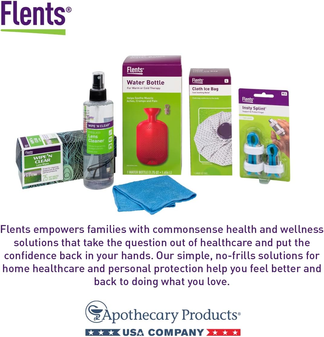Flents Reusable Douche Kit, Compact & Portable Feminine Hygiene System, 16 fl oz Cleansing Bottle, BPA-Free, Rubber, Easy-to-Use, Travel-Friendly, Personal Care and Wellness Solution for Women