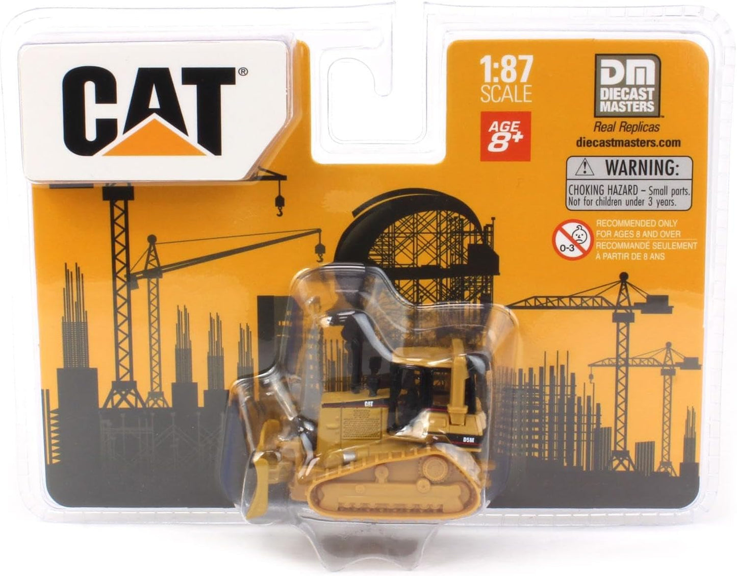 Diecast Masters 1/87 Caterpillar D5M Track-Type Tractor Dozer 84401