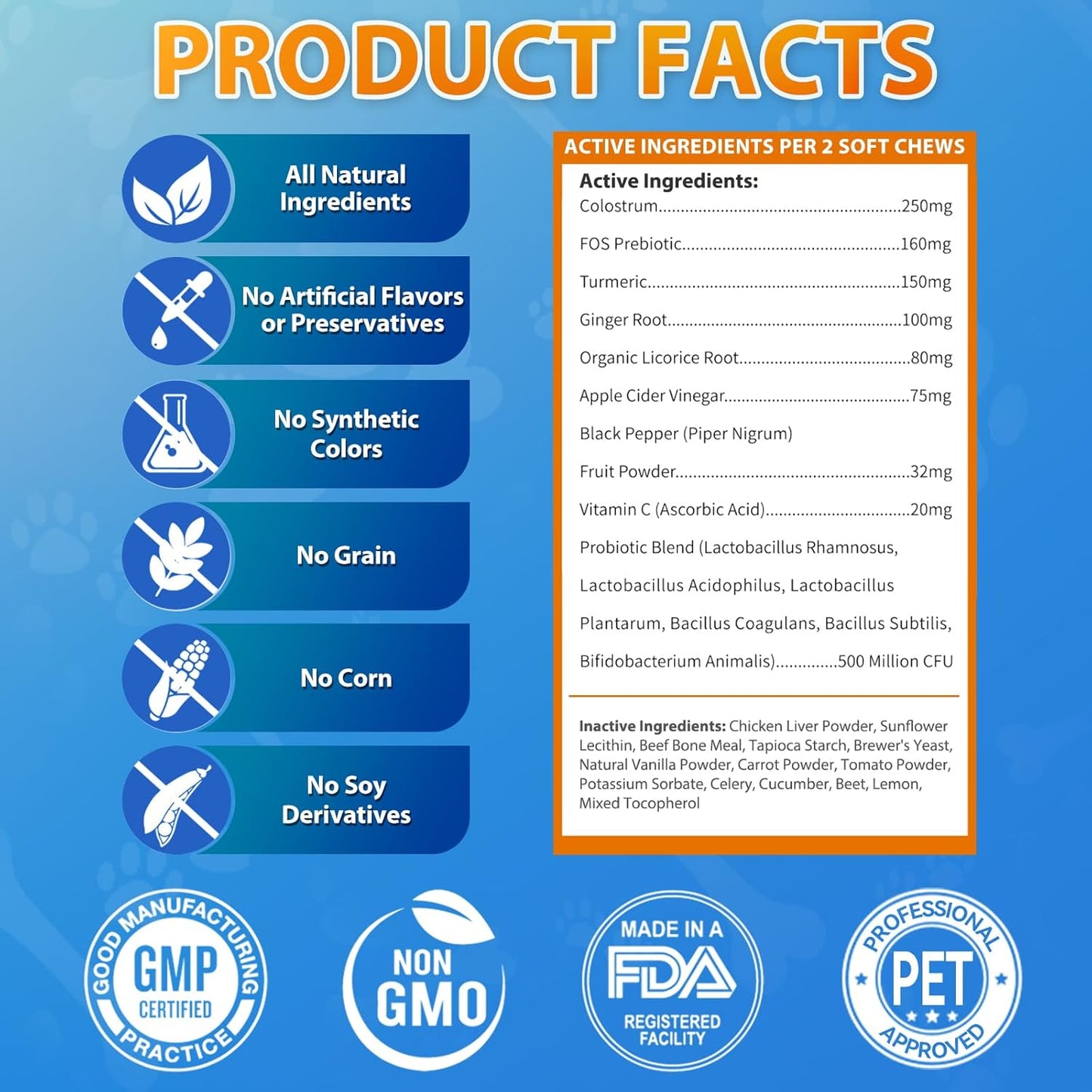 Dog & Cat Allergy Chews 200 Chews - Dog or Cat Itching Skin Relief Support - Omega 3 Probiotics- Itchy & Paw Licking Relief, Seasonal Allergies, Skin & Coat Immunity Supplement - Chicken Flavor