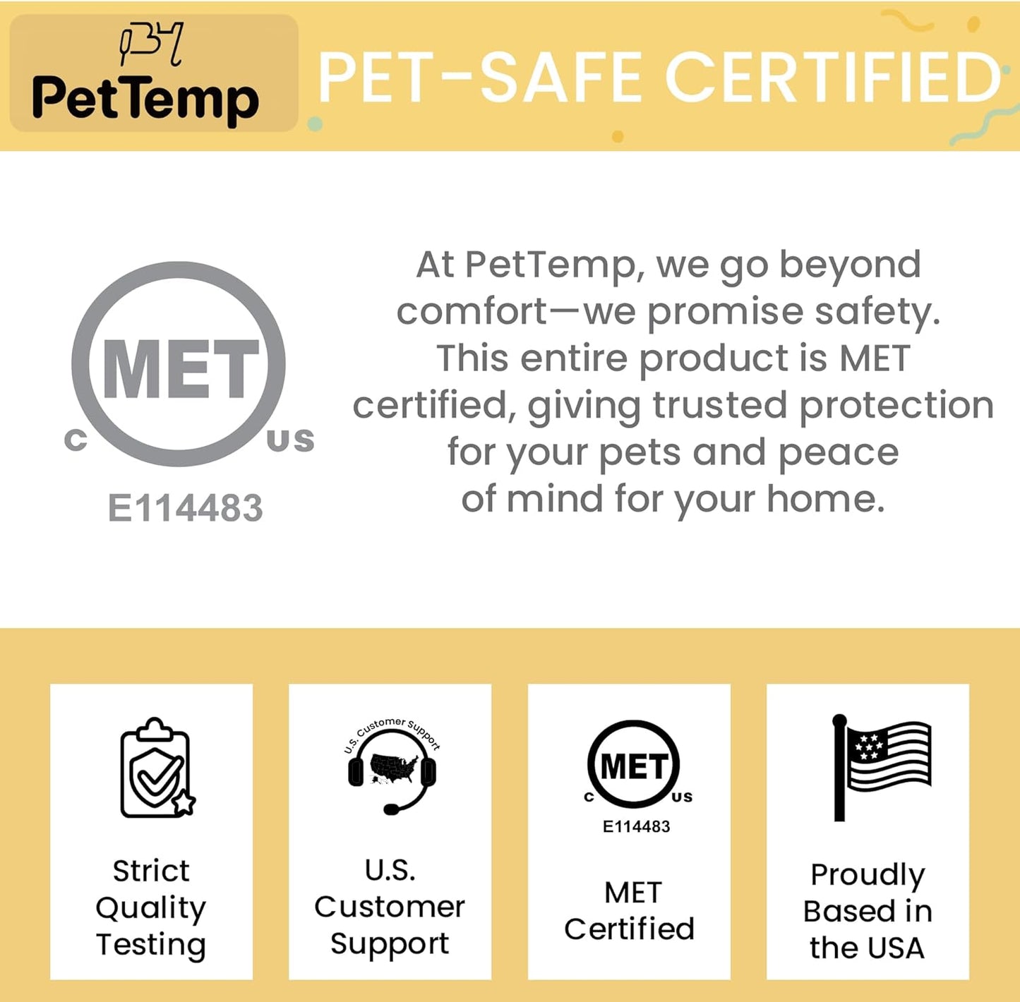 Cat Heating Pad, Heated Cat Bed with 5 Heat Levels, Timer & Auto Shut-Off, Waterproof Warmer with Thick Fleece Cover, Chew-Resistant Cord, for Indoor & Sheltered Outdoor Use, 16" x 13"