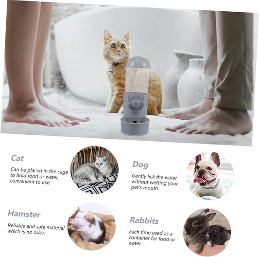 Milisten Dog Hanging Water Feeder Cat Water Dispenser for Animals Easy to Install and Convenient Secure Design to Prevent Spills