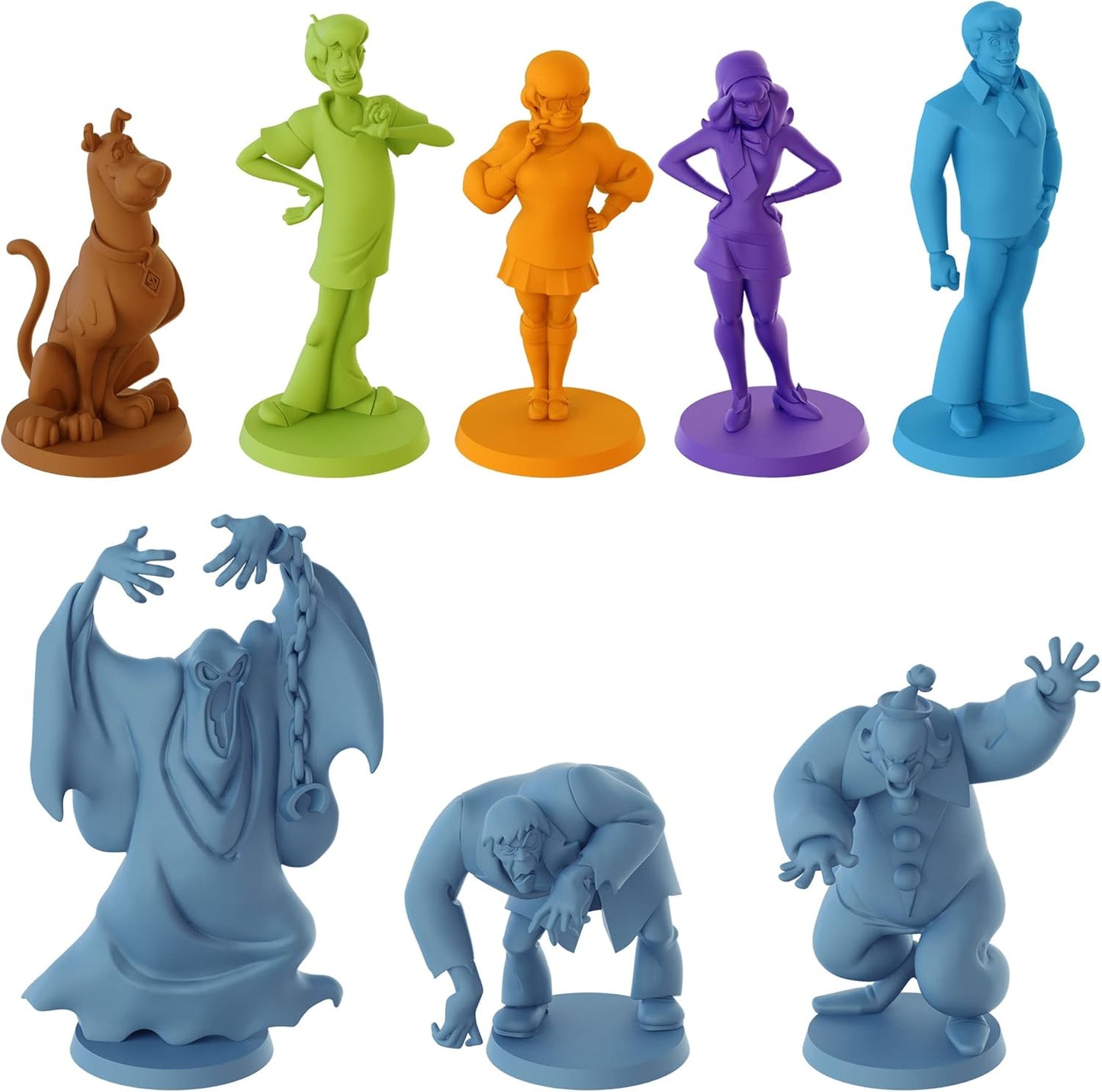 CMON Scooby-Doo! The Board Game - Cooperative Mystery Game Based on The Hit TV Series, Family Fun for Kids & Adults, Ages 10+,1-5 Players, 30 Minute Playtime