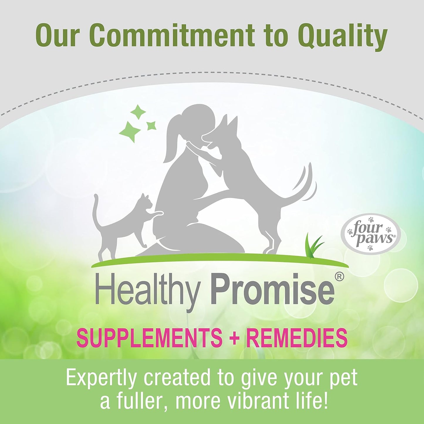 Four Paws Healthy Promise Grooming Soothing Pet Ear Cleaning Wipes, Odor Reducing & Itch Relief, 35 Count