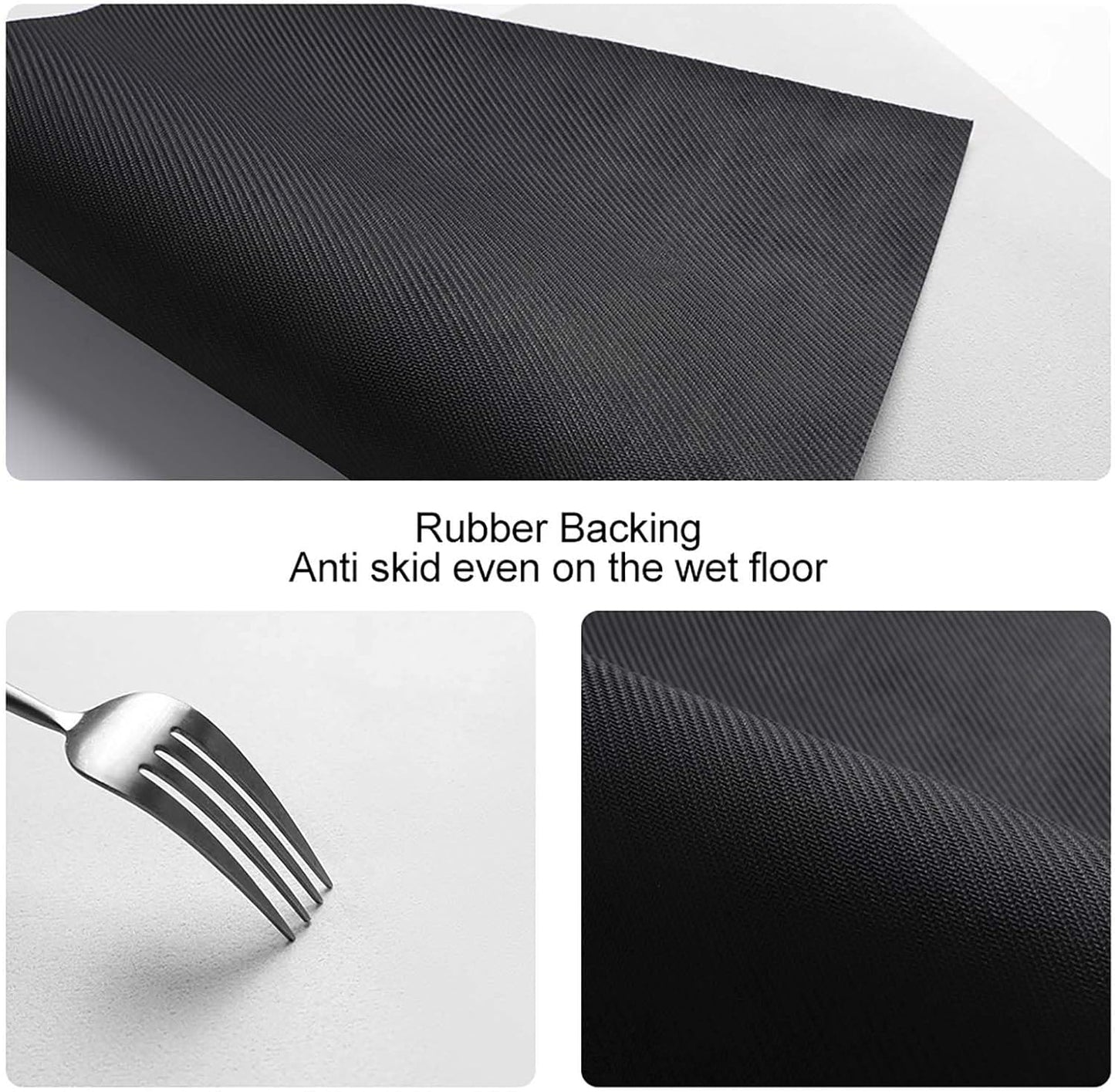 Dog Food Mat Pet Leather Tablecloth Cute Gnome Pet Feeding Mat Anti-Slip Dog Bowl Mats Absorbent Pet Placemats for Dogs Protect Floor Dogs Pad for Food and Water
