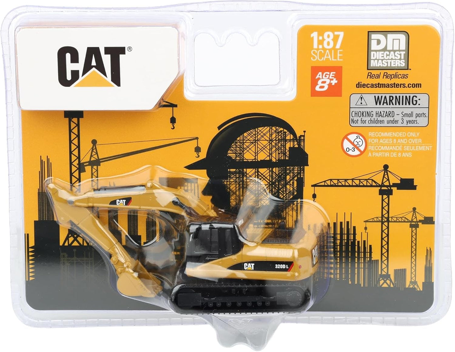 Diecast Masters 1/87 CAT 320D L Hydraulic Excavator 84663CS