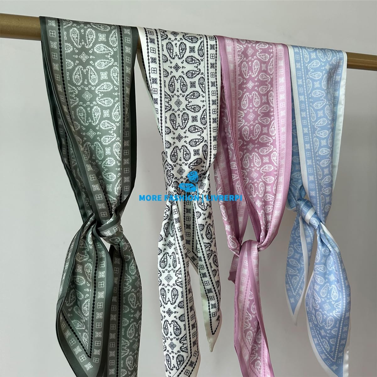 Hair Head Neck Bag Long Scarf Versatile Wrap for Women Soft & Lightweight for Everyday Chic