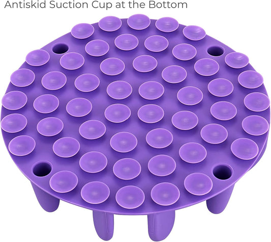 Slow Feeder Insert for Dogs & Cats, 3 Sizes Food-Grade Silicone Anti-Choking Puzzle Feeder, Non-Slip Suction Cup Design, Fits Most Bowls, Bloat Stop Pet Feeding Solution