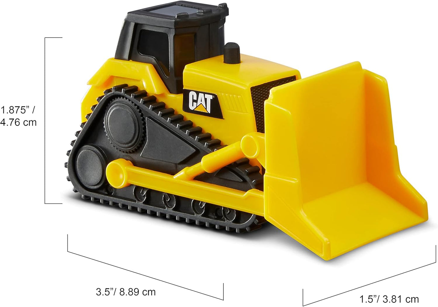 Cat Construction Little Machines 5 Pack - Great Cake Toppers