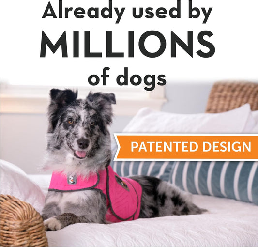 ThunderShirt for Dogs, Large, Fuchsia Sport - Dog Anxiety Relief Calming Vest