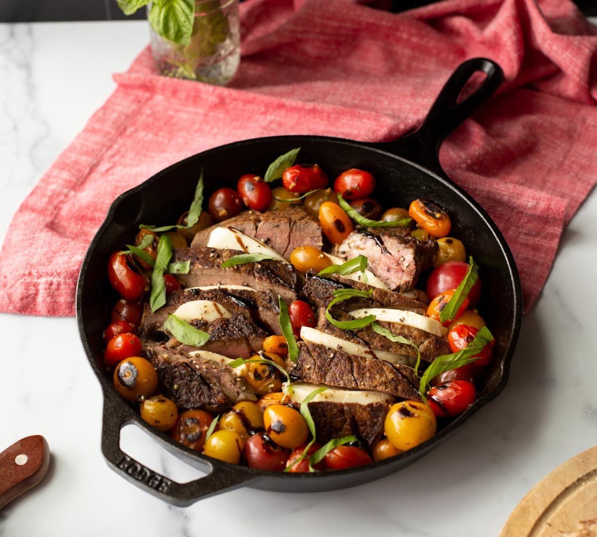Lodge Essential Skillet Set, 7-Piece, Black