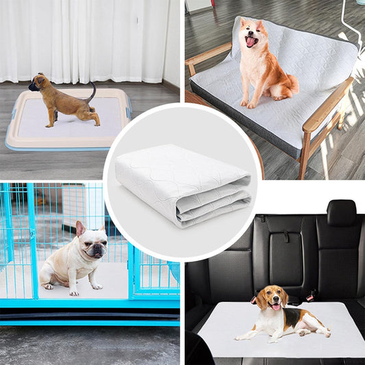 Dog Bed Pad Pet Dog Pee Reusable Training Large Small Dogs Kennels with Layer Supplies Mats for Cats Mattress Mats Washable