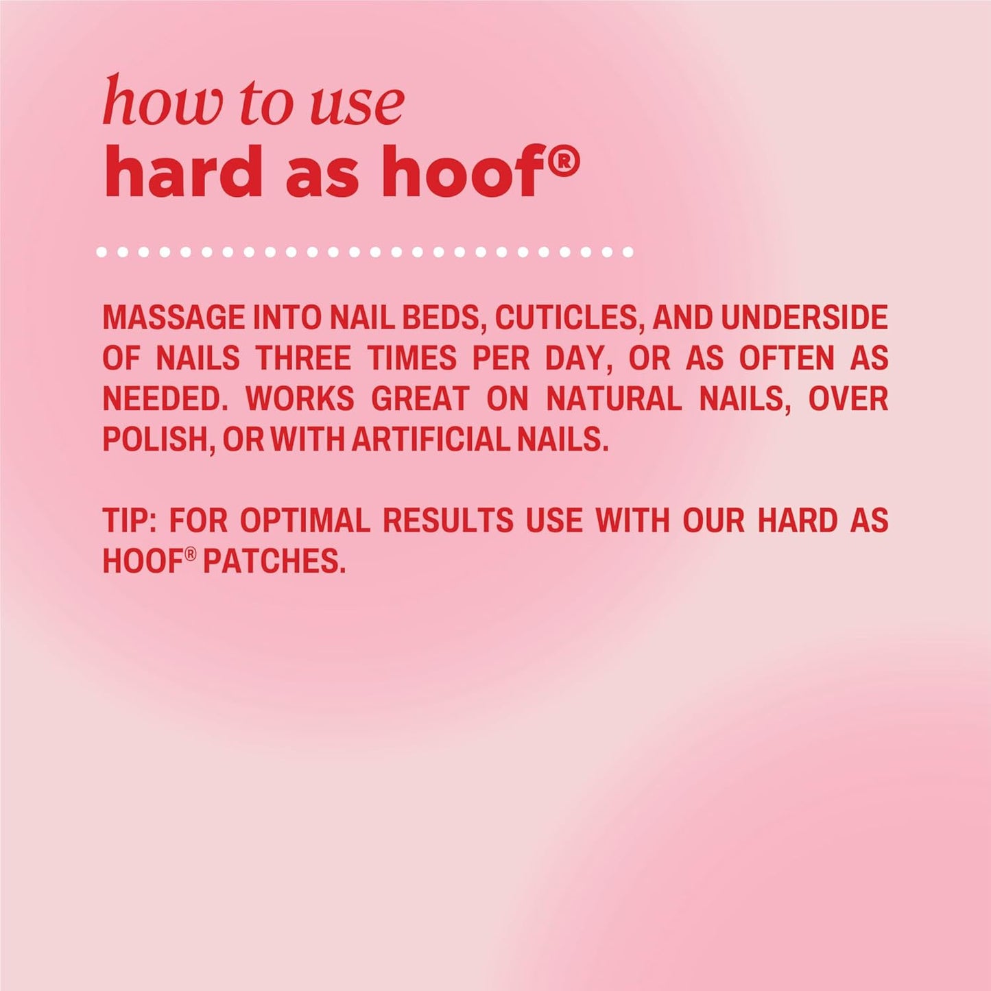 Onyx Professional Hard as Hoof Nail Strengthening Cream, Cherry Almond Scent - Made in USA, Nail Growth & Conditioning Cuticle Cream Stops Splits, Chips, Cracks & Strengthens Nails, 1 oz
