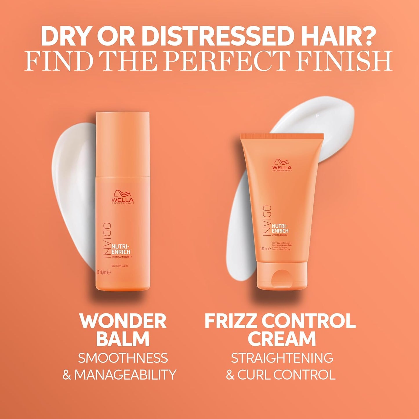 Wella Professionals Invigo Nutri-Enrich Mask Deep Nourishing & Moisturizing For Dry Hair Damaged oz