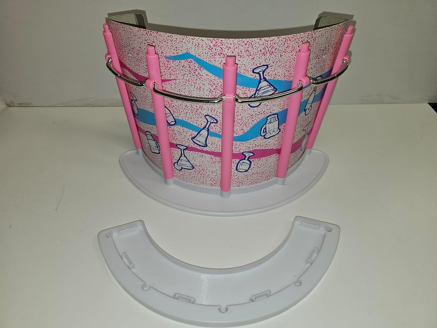 Gloria Bar Counter, Wine Racks,Liquor Bottles and Cups for Dolls Accessories