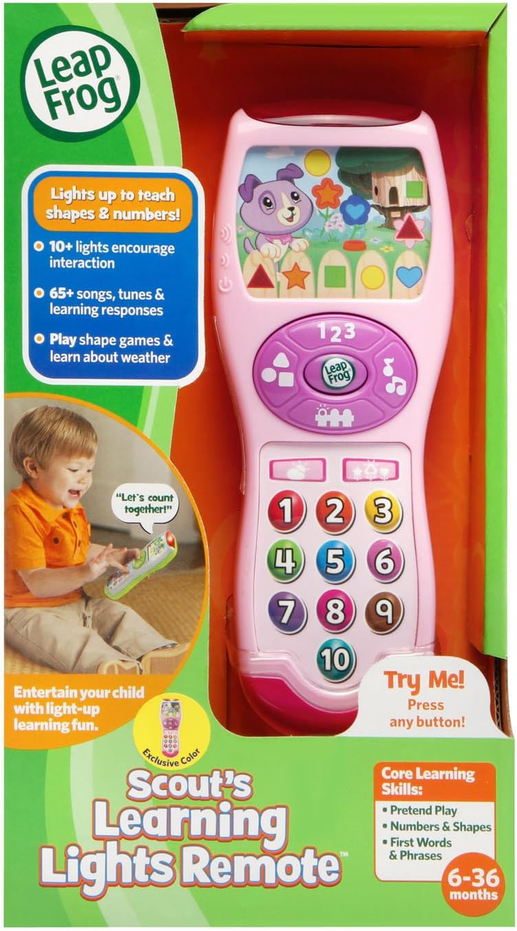 LeapFrog Violet's Learning Lights Remote, Pink