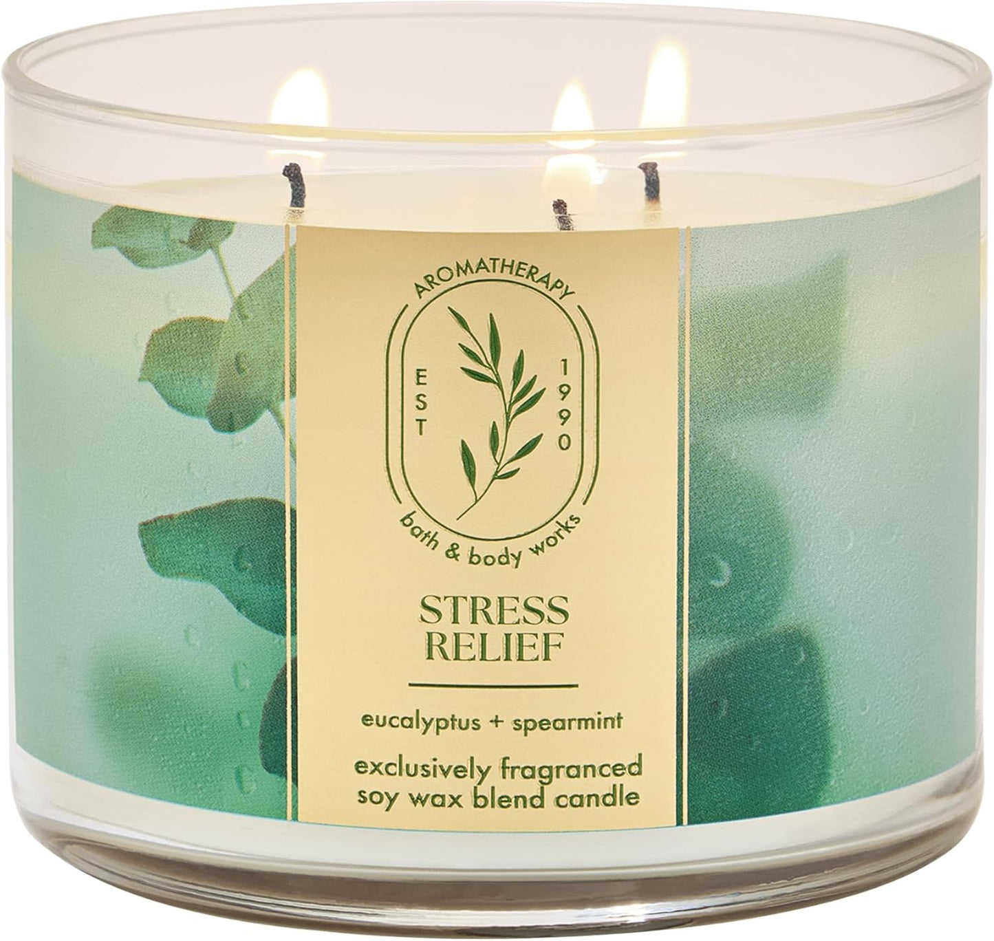 Bath & Body Works Eucalyptus Spearmint 3-Wick Candle