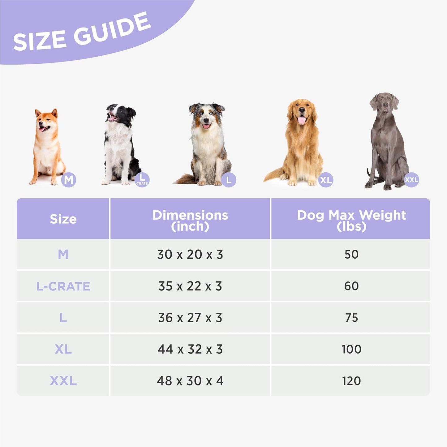 LE SURE Outdoor Waterproof Dog Crate Bed Large Sized Dog, Orthopedic Egg Crate Foam Pet Bed with Oxford Fabric Surface and Removable Washable Cover, Pet Mat 35''x22'', Green