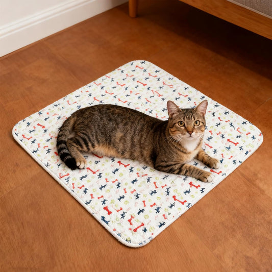 Absorbent Dog Pee Pads, Leak Proof Washable Liners for Puppy Training & Indoor Use Leak Proof Washable Liners