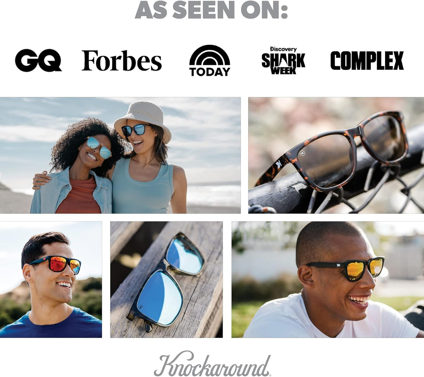 Knockaround Classics Polarized Sunglasses for Men & Women - UV400 Protection