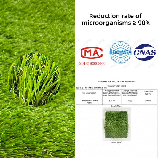Dog Grass Pee Pad with Tray - Fake Turf Grass Non-Shedding, Odor Resistant Easy Clean, Eco-Reusable Indoor/Outdoor Puppy Potty 34x23inches