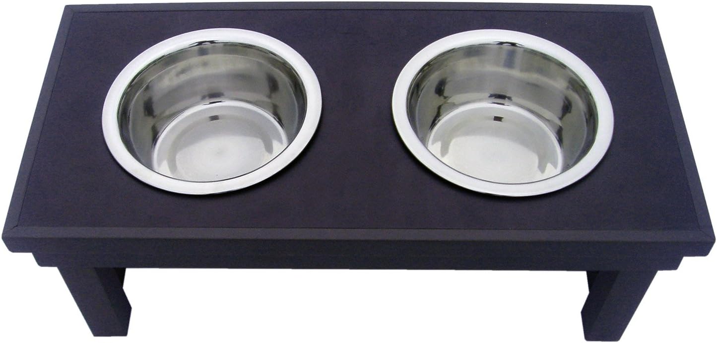 New Age Pet Habitat 'n Home Raised Double Diner, Medium
