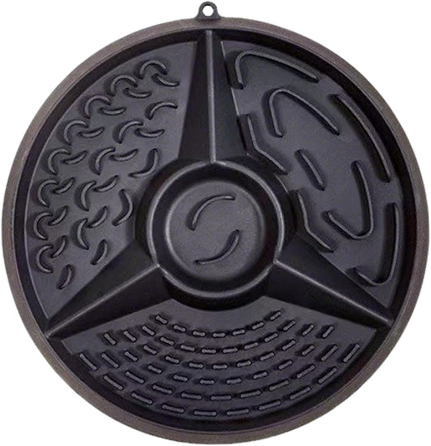 FEESHOW Slow Feeder Dog Bowl Durable Silicone Maze Feeder Anti-Slip Suction Base Reduces Gulping Aids Digestion Black One Size