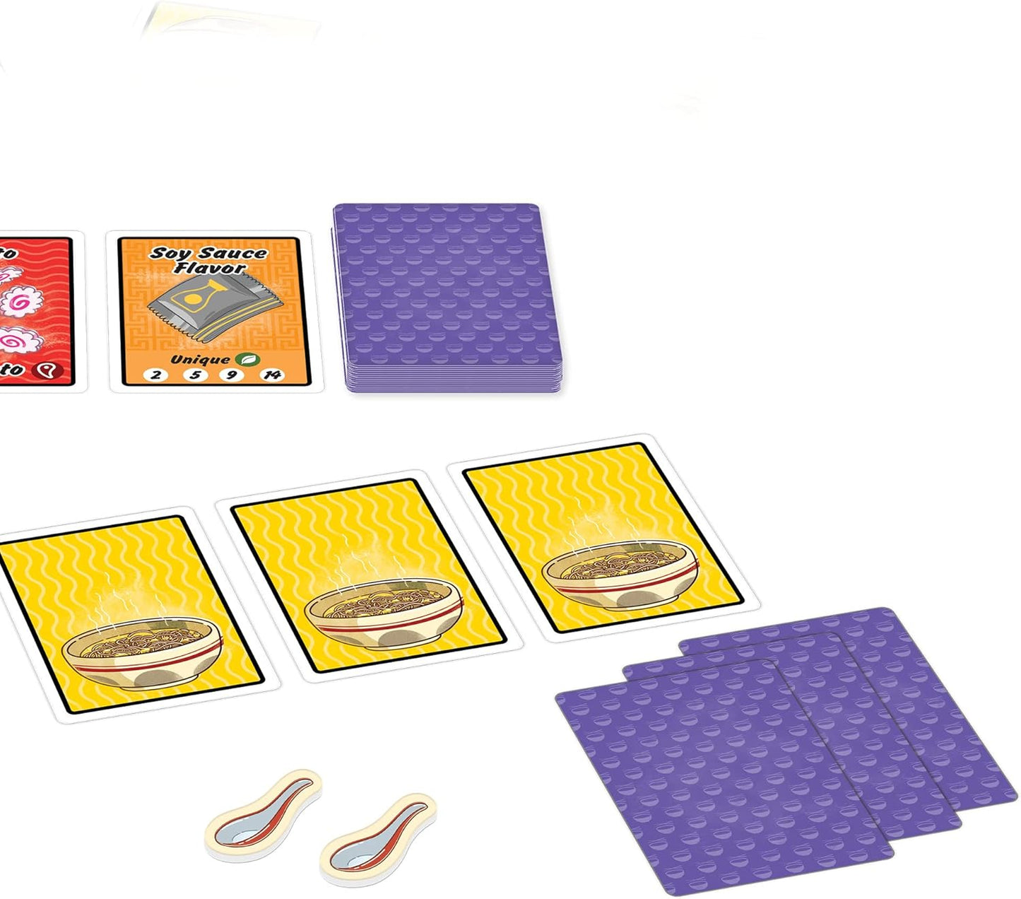 Ramen Fury Card Game | Take-Out Themed Strategy Game | Fun Family Game for Adults and Kids | Ages 8+ | 2-5 Players | Average Playtime 30 Minutes | Made by Mixlore