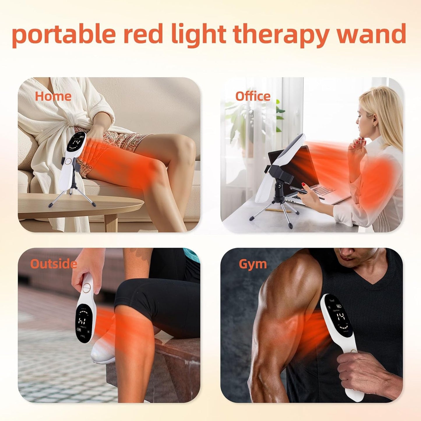 Cold Laser Therapy Device – Low Level Laser Therapy (LLLT) Wand 3x808nm + 18x650nm, Handheld Red & Infrared Light Therapy for Humans & Pets – Red Light Therapy for Dogs & Cats, Joint & Muscle Relief