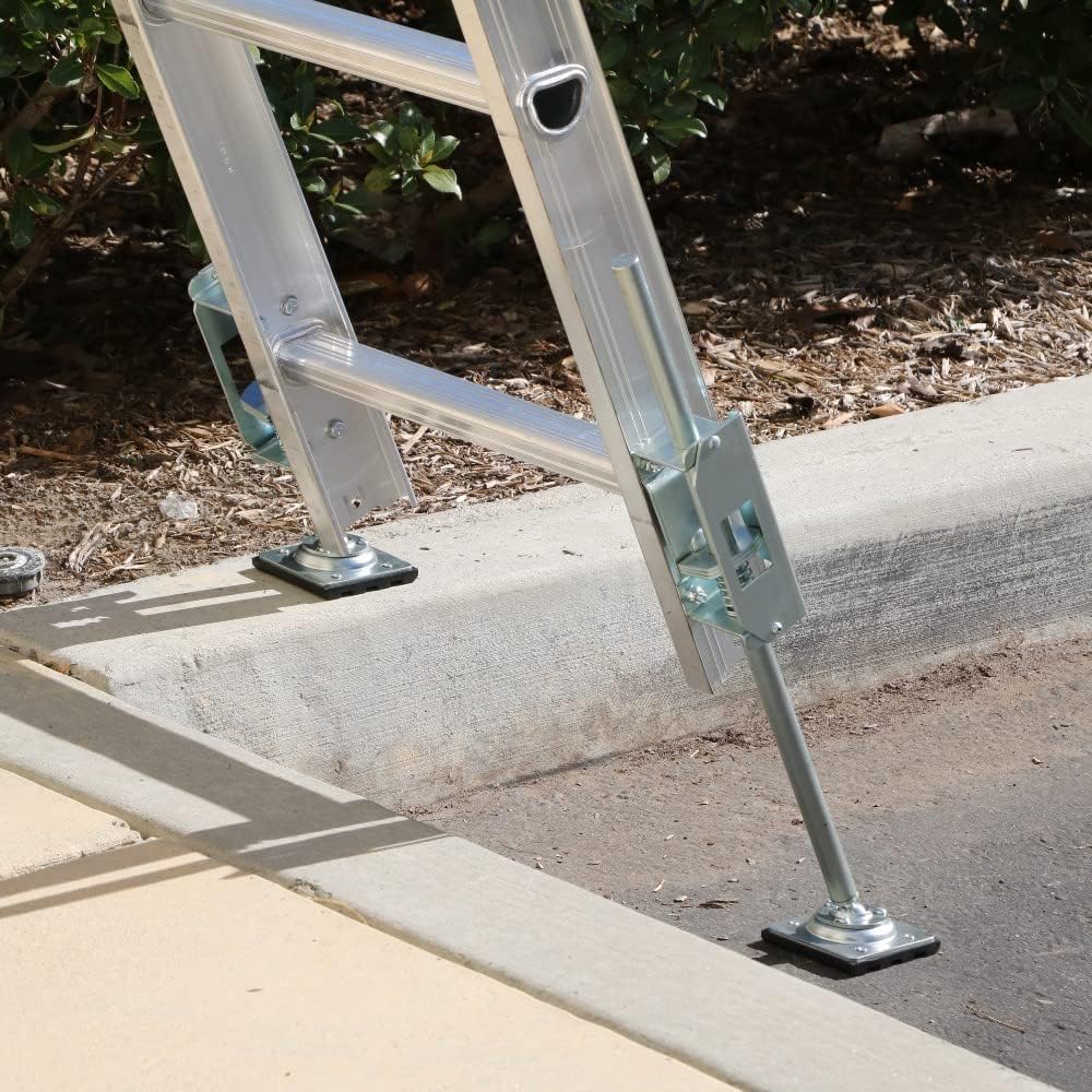 Dynamite Ladder Pro SD-1015 Ladder Levelers, EXCEEDS OSHA Safety Standard ANSI 14.8-2013, (2,000 lbs. max*) Two Levelers Included