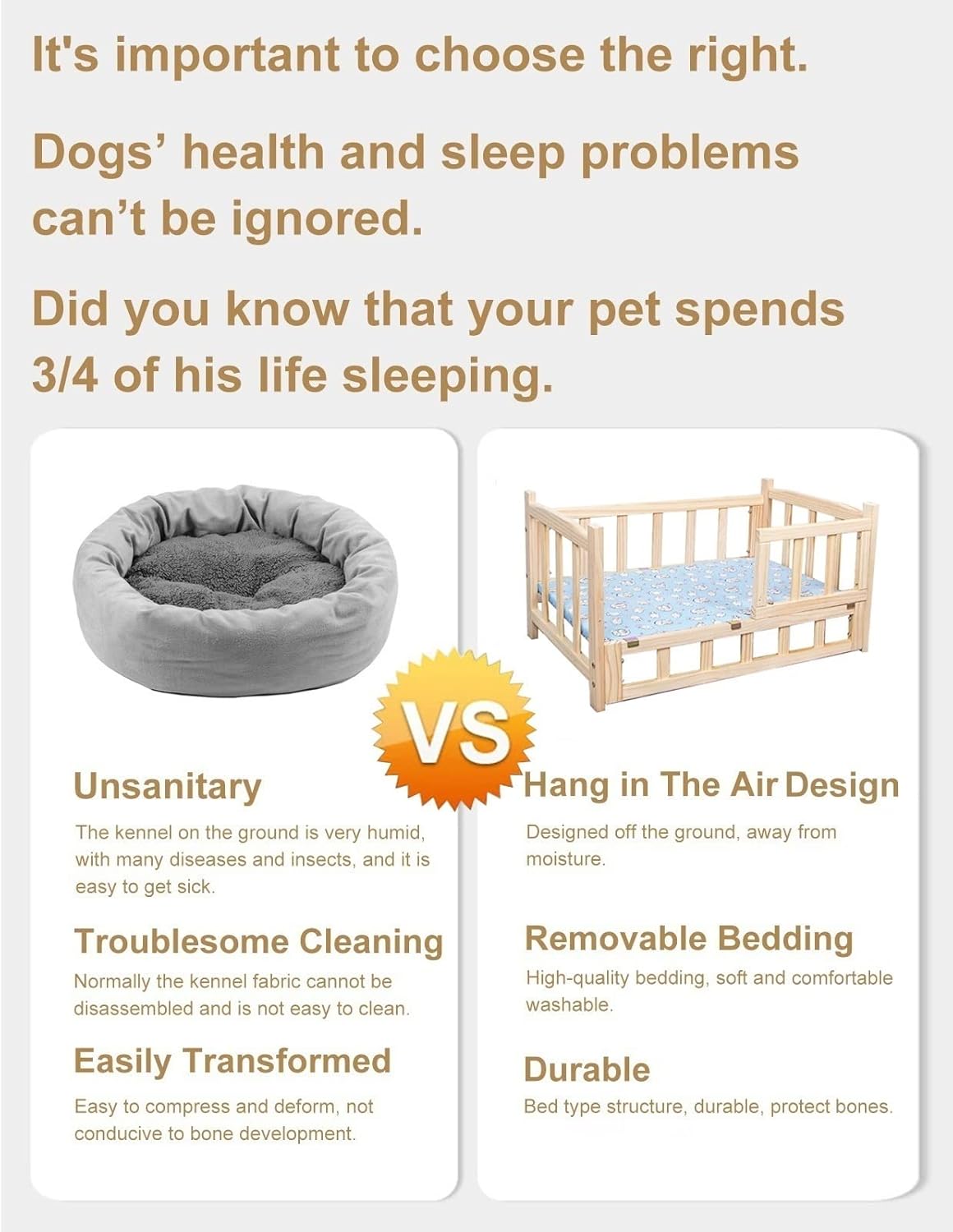 Outdoor Training Raised Pet Cots, Orthopedic Joint Relief Elevated Dog Bed with Breathable Soft Padding, for Pets Within 40 Kg/ 88 Lbs (Color : Style3, Size : S-60x38x34cm/24x15x13) (Style2 M)