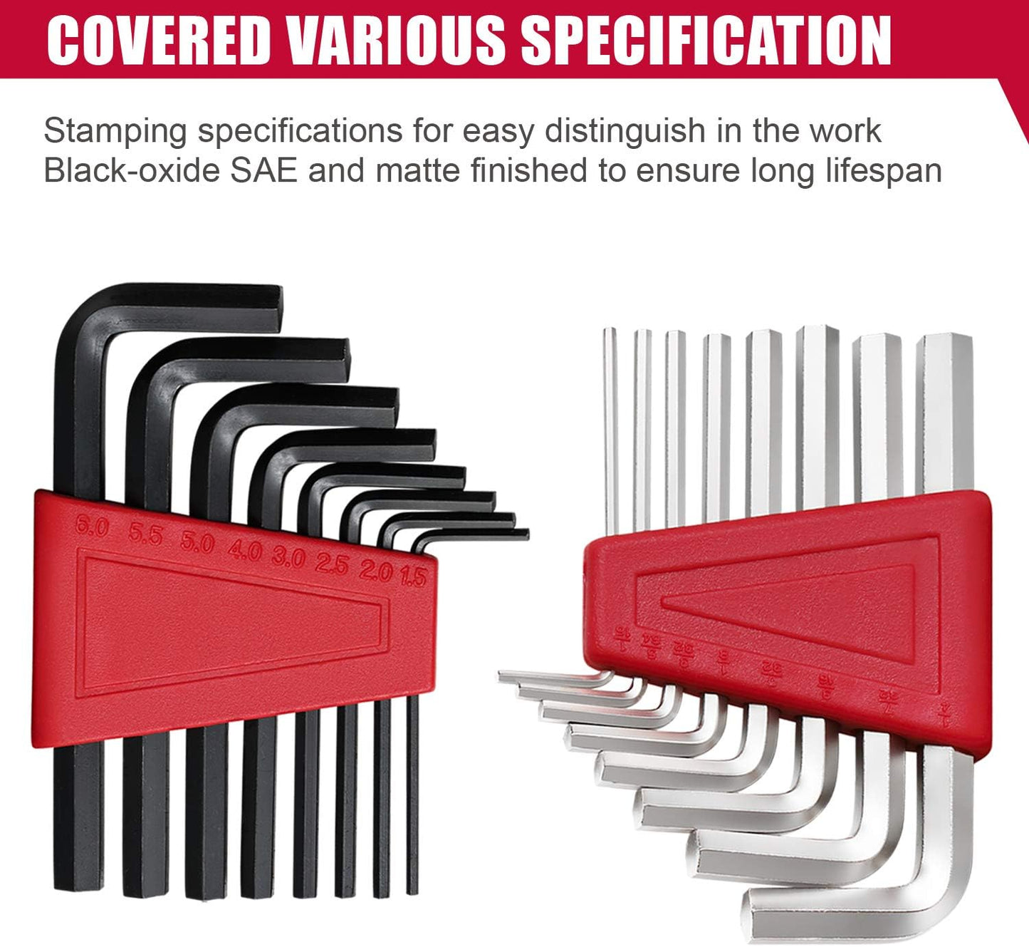 Eastvolt 128-Piece Home Repair Tool Set, Tool Sets for Homeowners, General Household Hand Tool Set with Storage Toolbox, EVHT12801, Black + Red (ASK01)