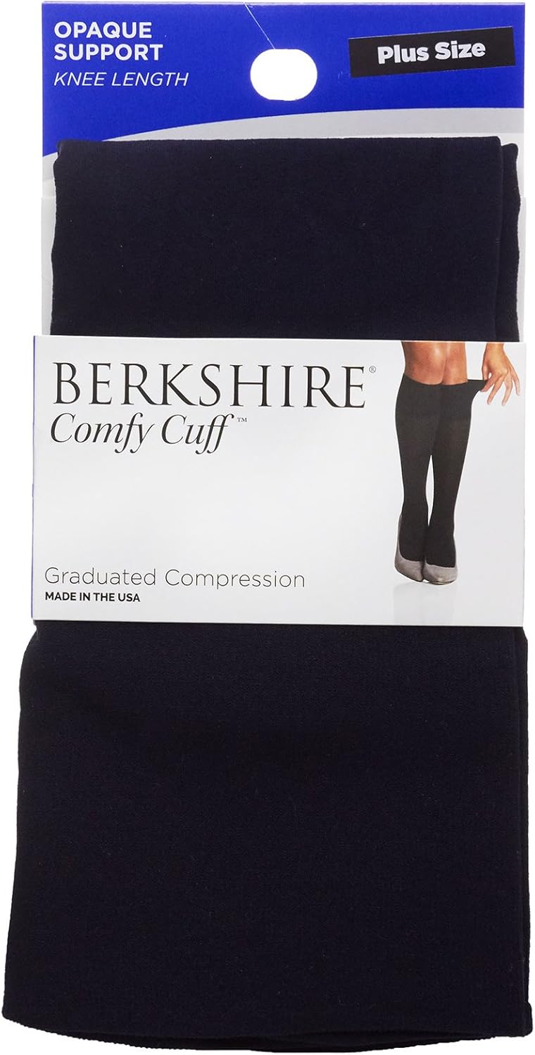 Berkshire Women's Comfy Cuff Opaque Graduated Compression Trouser Sock