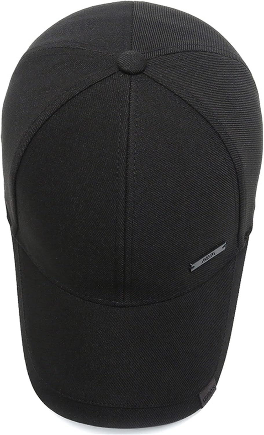 Vintage Cotton Dad Hat with Double Layer Peaks Adjustable Baseball Cap Trendy Trucker Hat for Mens Headwear