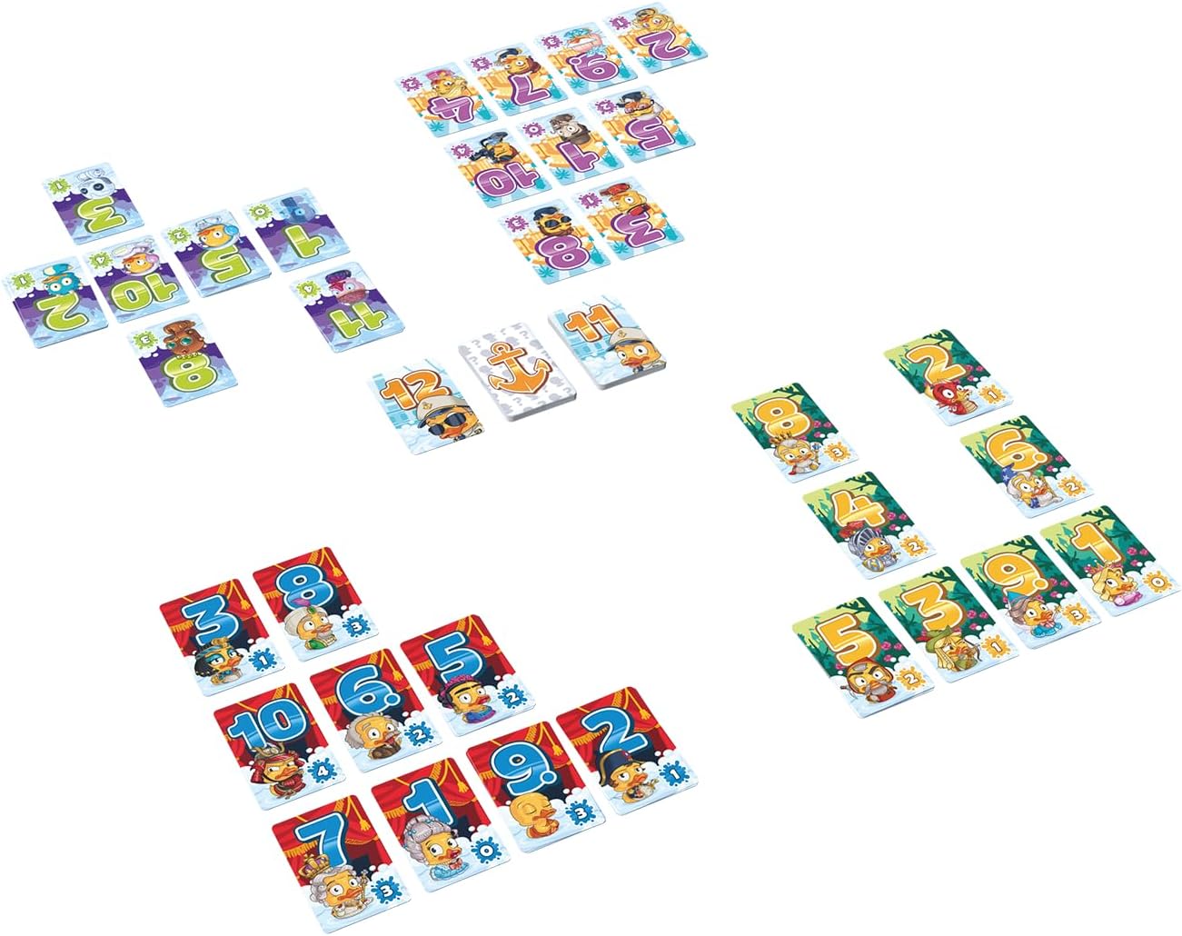 Captain Games Duck and Cover Party Game - Fun Fast-Paced Card Game for Family Game Night, Hilarious and Competitive Game for Kids & Adults, Ages 7+, 2-7 Players, 30 Minute Playtime, Made