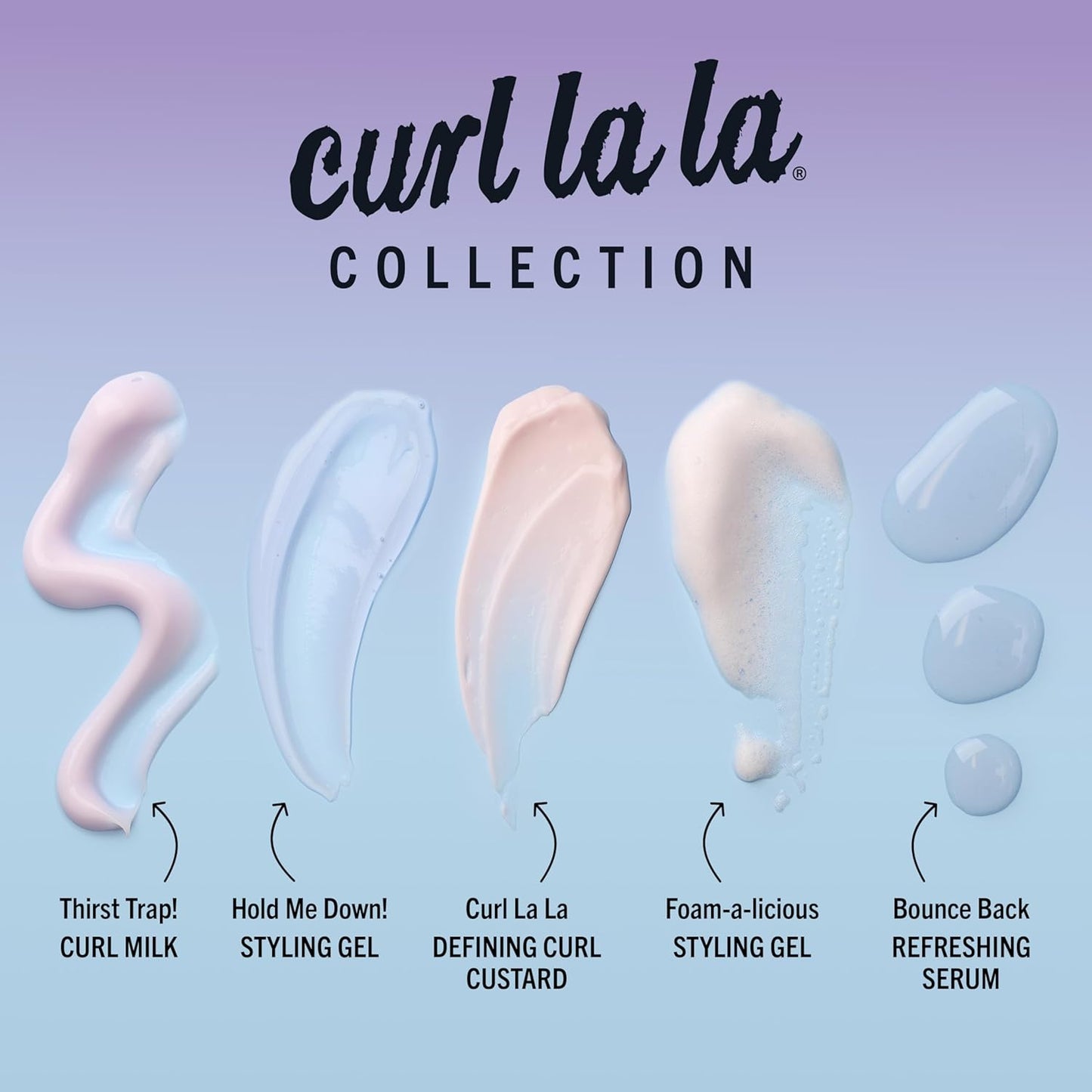 Aunt Jackie's Curl La La, Lightweight Curl Defining Custard, Enriched with Shea Butter & Olive Oil, Basic, 15 Ounce