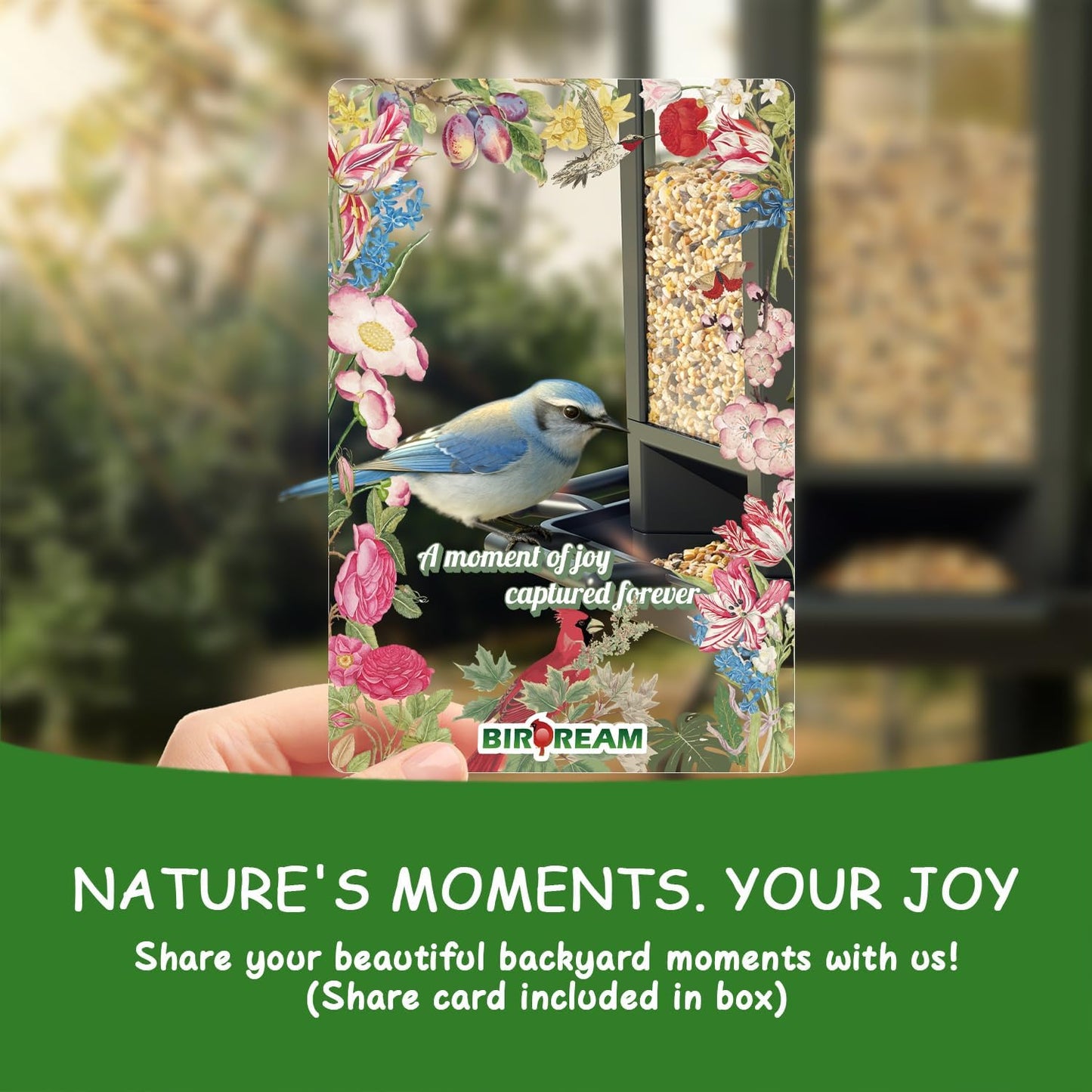Birdream 2 Pack Bird Feeders for Outdoor Hanging, Retro Pagoda Design Fun Installation Bird Feeder, Attracting Wild Birds Chickadees Goldfinches Cardinals Finches and Sparrows