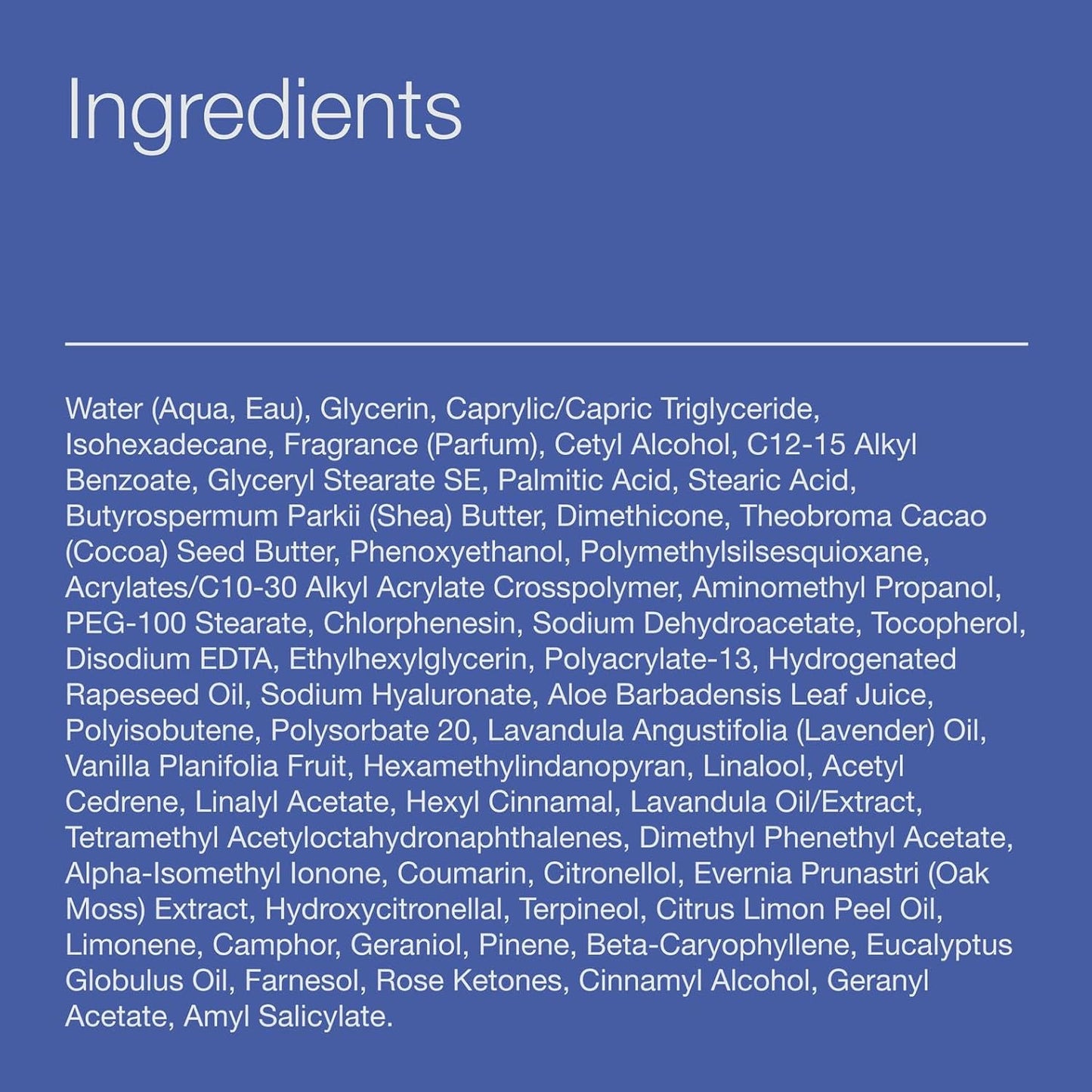 Bath & Body Works Lavender Vanilla Aromatherapy Body Cream, Ultimate Hydration Moisturizer with Shea Butter & Hyaluronic Acid for Dry Skin, 8 fl oz - 2 Pack