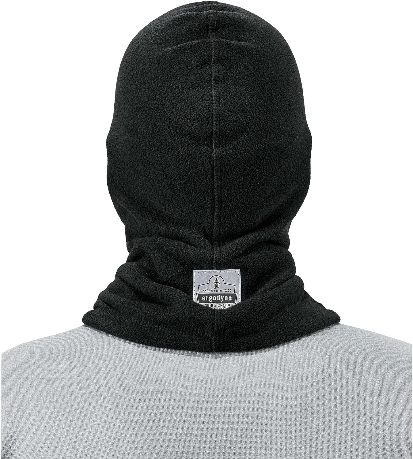 Balaclava, Winter Face Mask, Thermal Black Fleece, Ergodyne N-Ferno 6821