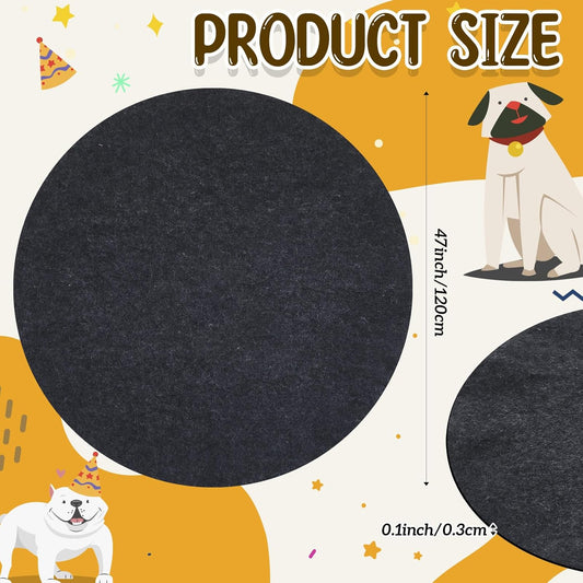 2 Pack 47.2 Inches Whelping Pads Washable and Waterproof, Reusable Pet Training Mat, Pee Pads for Dogs, Fast Absorbing, Non Slip for Whelping Box Kit Small Dog Puppy Training Supplies