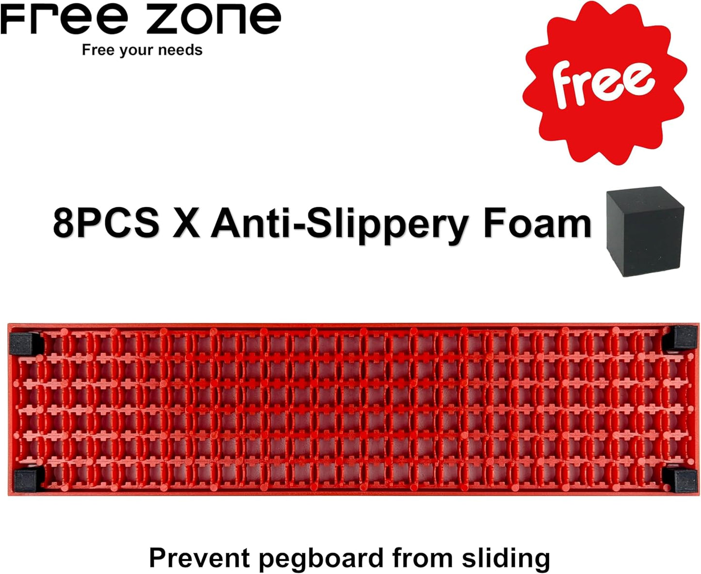 FREE ZONE Bit Organizer Set (Black) – 158-Hole Bit Storage – 1/4" Hex Bits & Drive Bits Adapter Storage – Toolbox Storage (Tools Not Included)