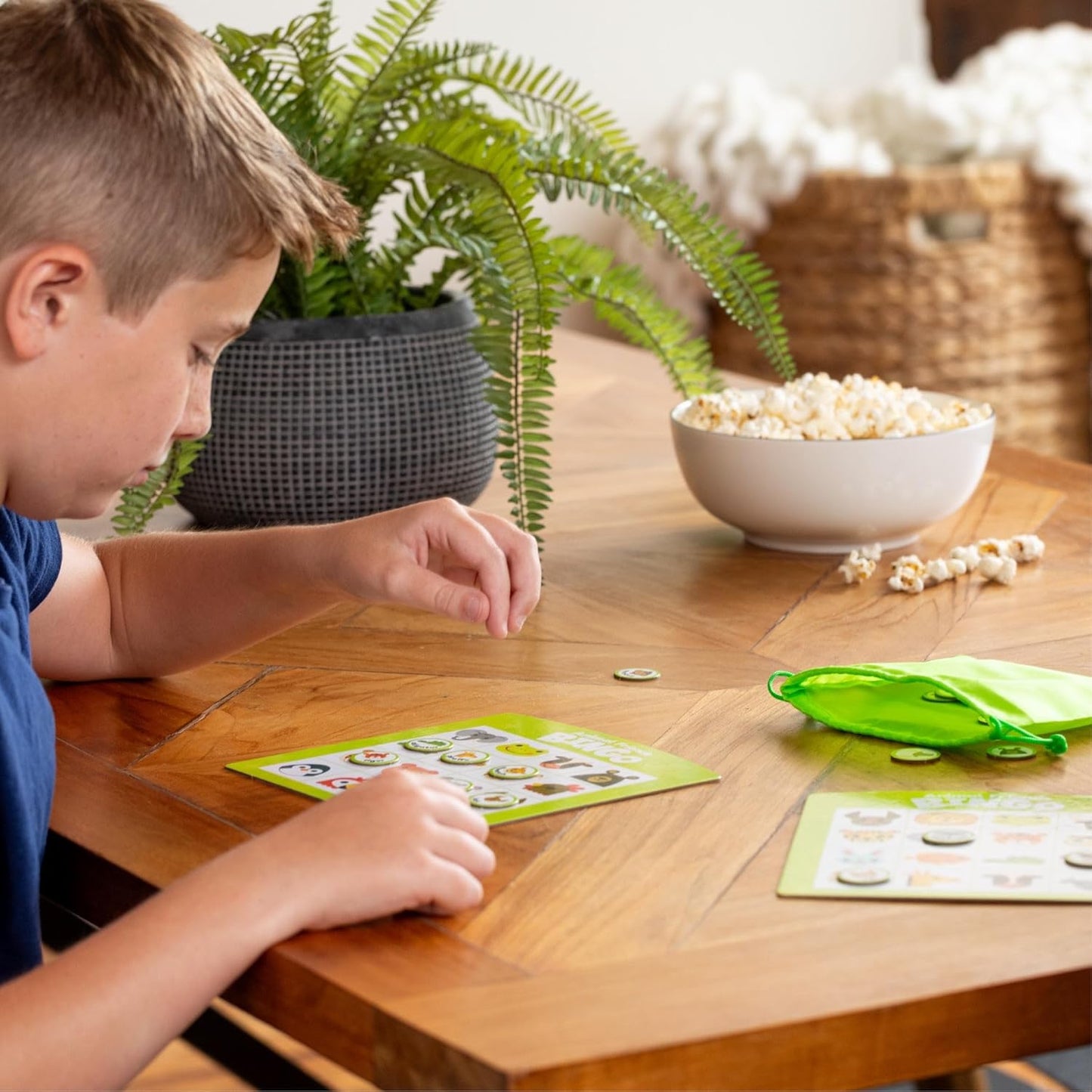 Chuckle & Roar Family Bingo – 4-in-1 Educational Bingo Game for Kids Ages 3–6+ | Animal, Alphabet, Sight Word & Number Bingo | 1–6 Players