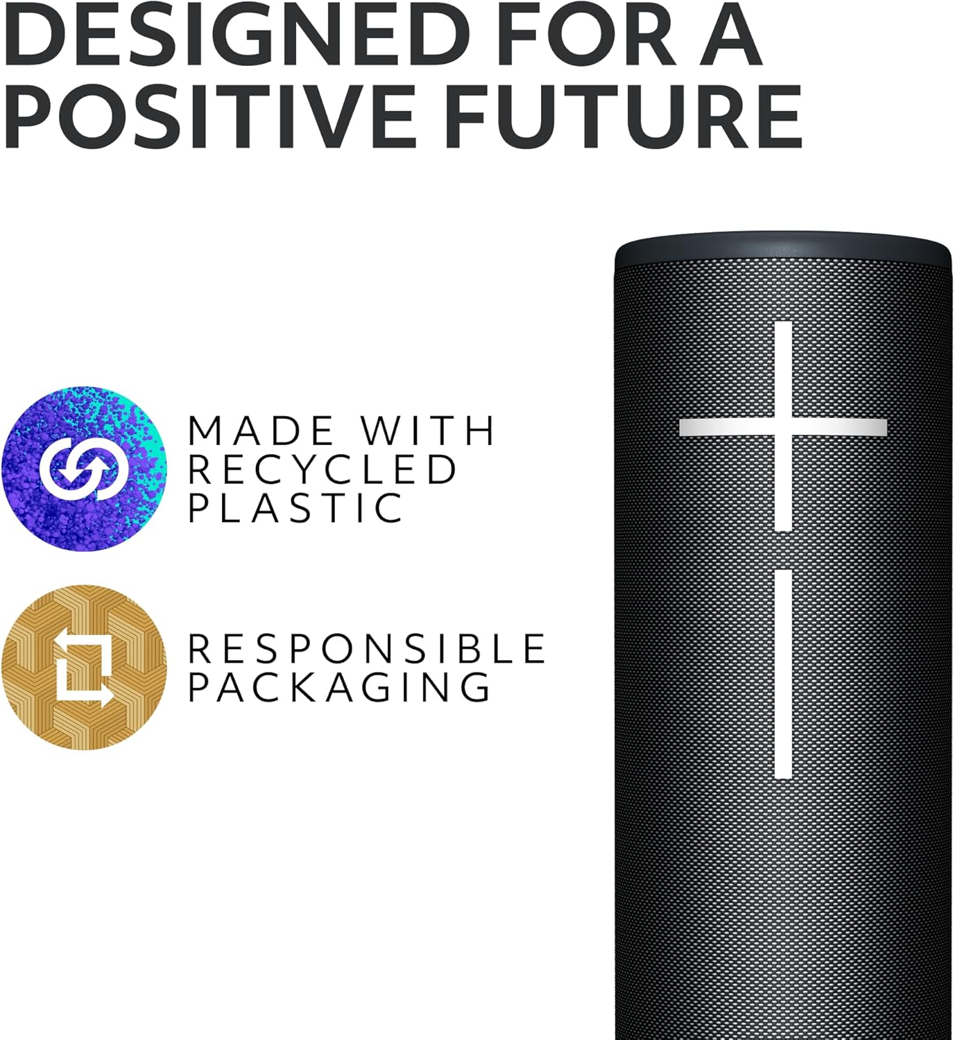 Ultimate Ears Boom 4 Portable Waterproof Bluetooth Speaker with 360-Degree, Bold, Immersive, Crystal-Clear Sound, Floating Speaker with 15-Hour Battery and 147ft (45m) Range - Black