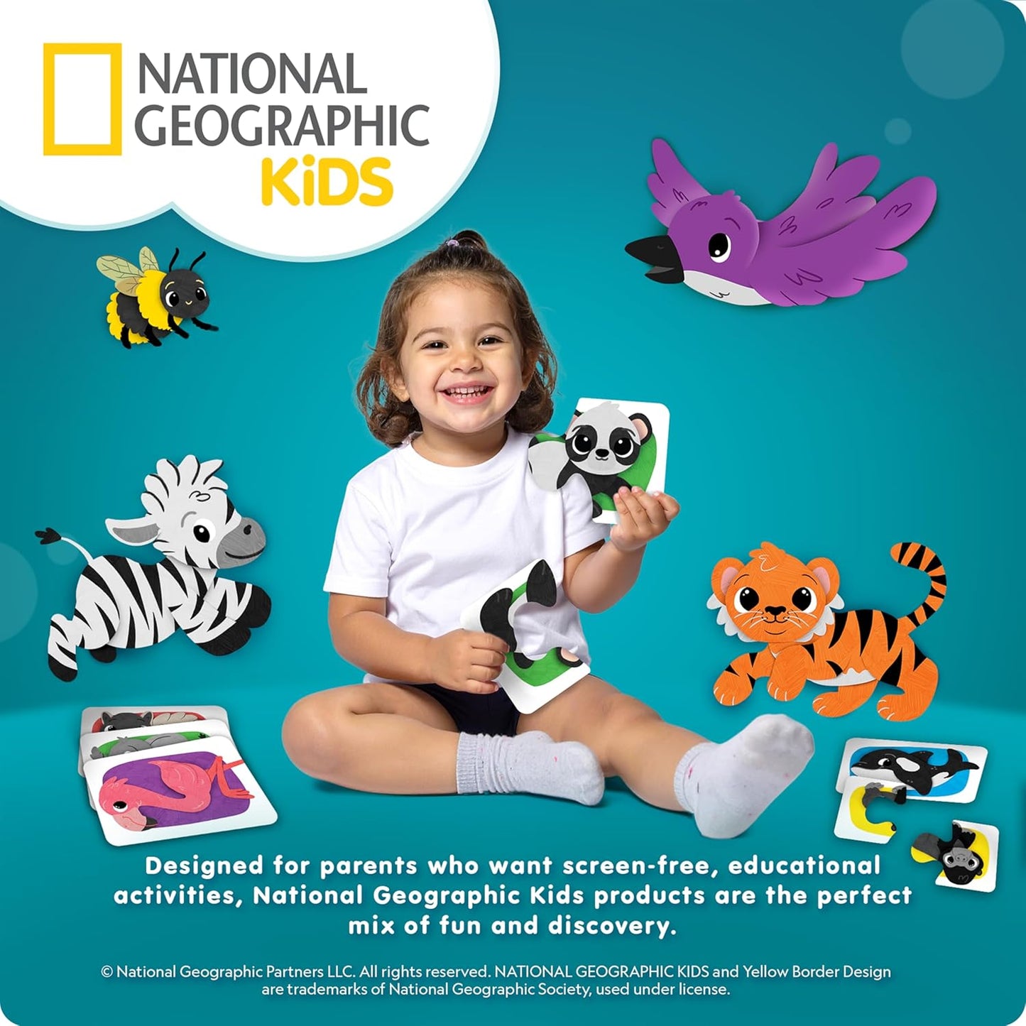 National Geographic Kids Stepping Stones & Balance Beams – 12 Piece Obstacle Course for Kids Ages 3+ with Foam Dice, Play & Learn Cards, Non-Slip Rubber Base, Toddler Indoor & Outdoor Active Play Set