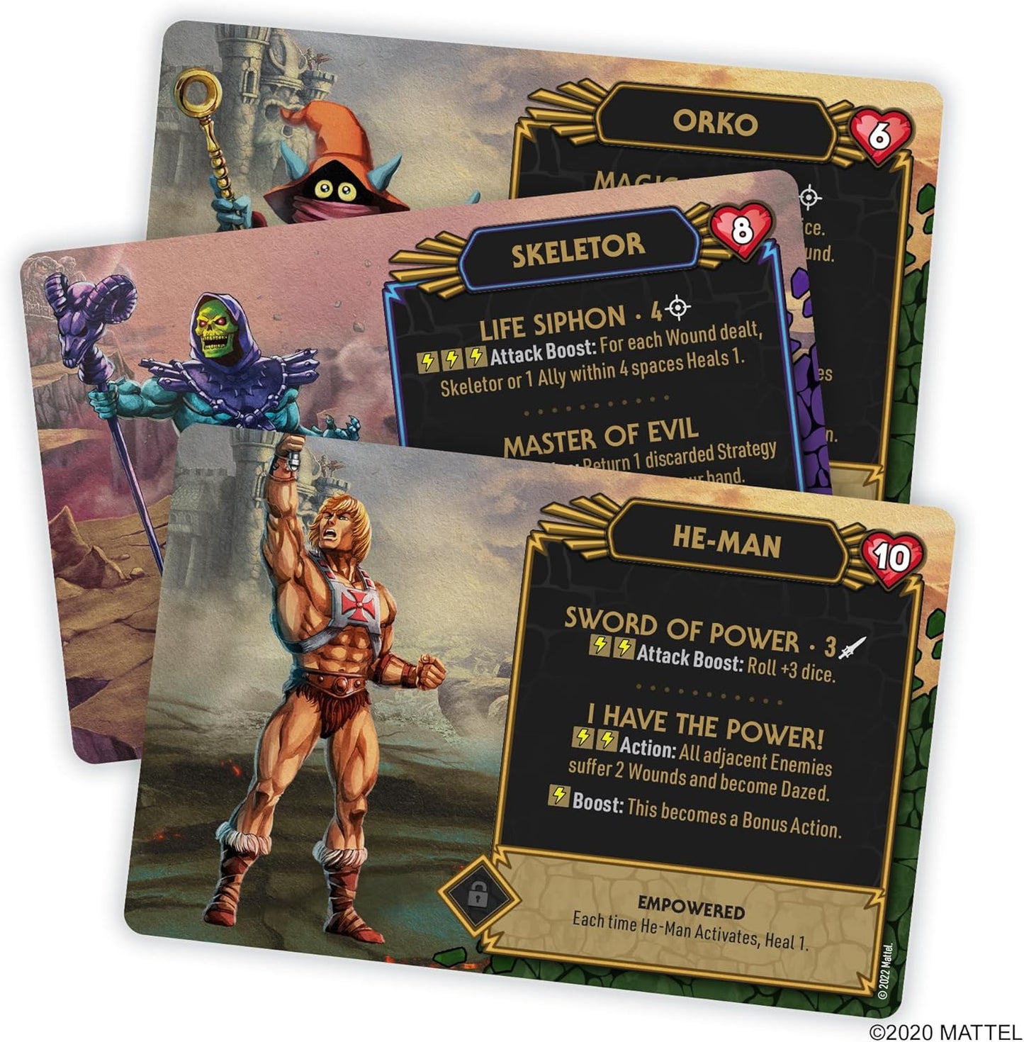 CMON Masters of The Universe The Board Game Clash for Eternia - Epic Miniatures Strategy Game Based on The Classic Animated Series for Kids & Adults, Ages 14+, 1-5 Players, 60 Minute Playtime