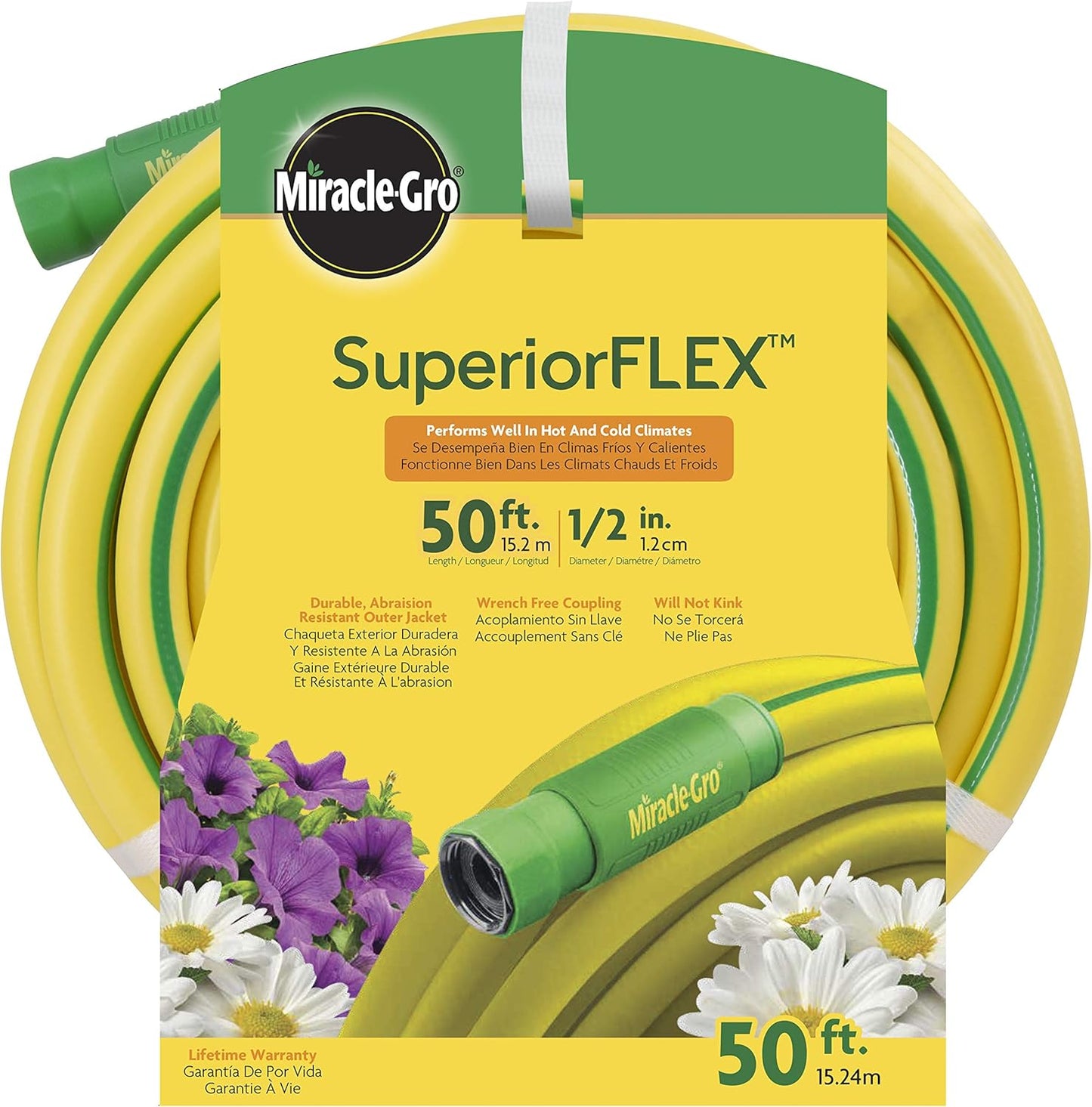 Miracle-GRO 50' x 5/8in Professional Grade Garden Hose