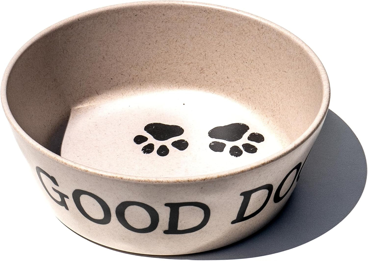 Good Dog Paw Prints Pet Bowl, 3 Cups, Set of 2