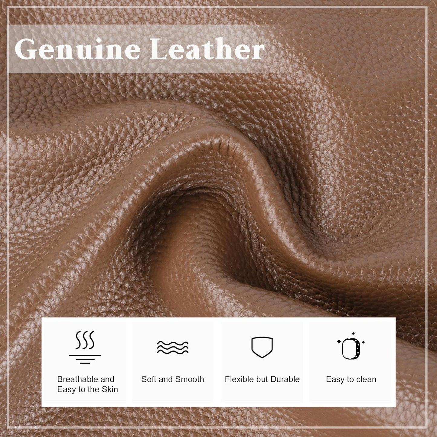 befen Genuine Leather Crossbody Purses for Women Small Crossbody Bags Purse with Built in RFID Blocking Wallet